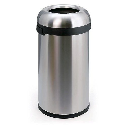8713631012886 - simplehuman Offener Abfalleimer Volumen 60 l HxØ 760 x 400 mm rund 8713631012886 - simplehuman Offener Abfalleimer Volumen 60 l HxØ 760 x 400 mm rund