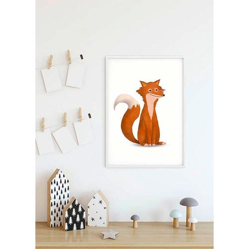 4055065154737 - Bild KOMAR Cute Animal Fox bunt (farbe bild(er) bunt) B50cm H70cm Papier Holz Bilder Wandbild zur Dekoration - ohne Rahmen 4055065154737 - Bild KOMAR Cute Animal Fox bunt (farbe bild(er) bunt) B50cm H70cm Papier Holz Bilder Wandbild zur Dekoration - ohne Rahmen