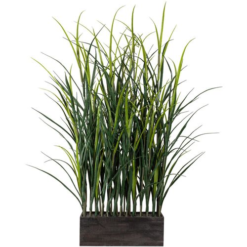 4064118971771 - Kunstpflanze CREATIV GREEN Kunststoffgras Raumteiler Kunstpflanzen Gr B H L 10 cm x 90 cm x 30 cm 1 St grün Künstliche Zimmerpflanzen im Holzkasten 4064118971771 - Kunstpflanze CREATIV GREEN Kunststoffgras Raumteiler Kunstpflanzen Gr B H L 10 cm x 90 cm x 30 cm 1 St grün Künstliche Zimmerpflanzen im Holzkasten