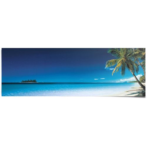 8714597308907 - Poster REINDERS Palme am Strand blau (farbe bild(er) blau) B158cm H53cm Papier Bilder 8714597308907 - Poster REINDERS Palme am Strand blau (farbe bild(er) blau) B158cm H53cm Papier Bilder
