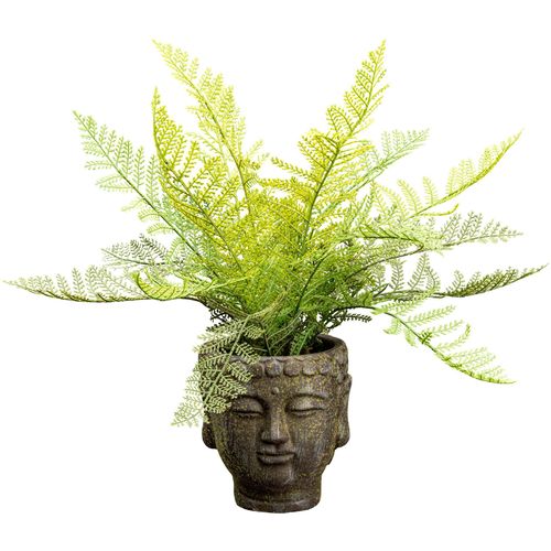 4064118181231 - Kunstpflanze CREATIV GREEN Farnbusch grün H35cm Kunstpflanzen im außergewöhnlichen Gefäß 4064118181231 - Kunstpflanze CREATIV GREEN Farnbusch grün H35cm Kunstpflanzen im außergewöhnlichen Gefäß