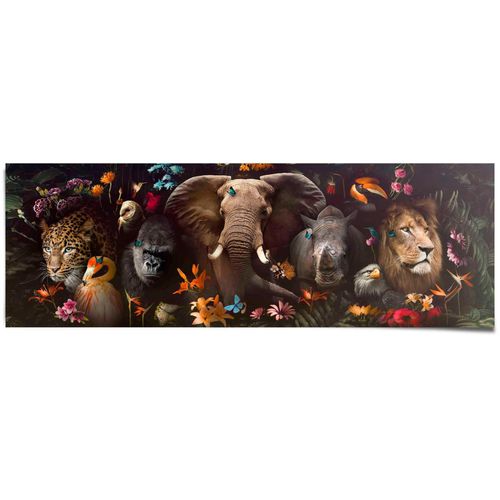 8714597626407 - Poster REINDERS Dschungel Fantasie bunt (farbe bild(er) bunt) B158cm H53cm T01cm Papier Bilder 8714597626407 - Poster REINDERS Dschungel Fantasie bunt (farbe bild(er) bunt) B158cm H53cm T01cm Papier Bilder