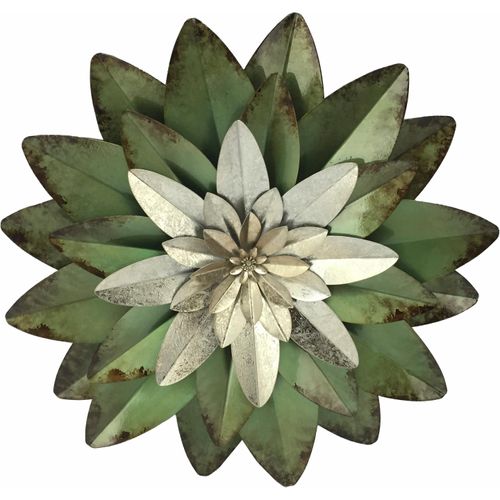 4046884044675 - Wanddekoobjekt HOFMANN LIVING AND MORE Blüte Wanddekoobjekte Gr B H T 45 cm x 45 cm x 4 cm grün (antik grün) Wanddekoration Wanddekoobjekte 4046884044675 - Wanddekoobjekt HOFMANN LIVING AND MORE Blüte Wanddekoobjekte Gr B H T 45 cm x 45 cm x 4 cm grün (antik grün) Wanddekoration Wanddekoobjekte