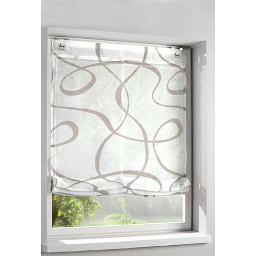 6943755954829 - Raffrollo HEINE HOME Gr 1 grau (weiß taupe) B45cm H140cm Raffrollos 6943755954829 - Raffrollo HEINE HOME Gr 1 grau (weiß taupe) B45cm H140cm Raffrollos