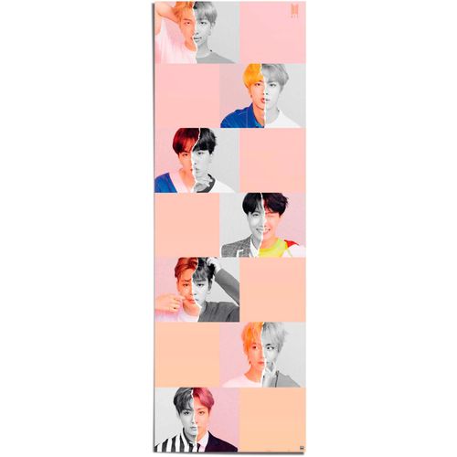 8714597623451 - Poster REINDERS BTS - selfie bunt (farbe bild(er) bunt) B53cm H158cm T01cm Papier Bilder 8714597623451 - Poster REINDERS BTS - selfie bunt (farbe bild(er) bunt) B53cm H158cm T01cm Papier Bilder