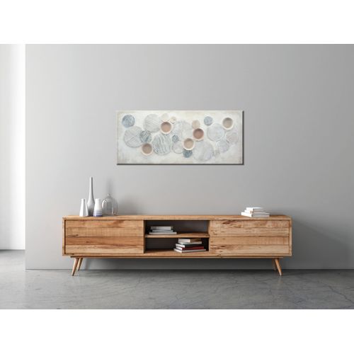 4032295093913 - Ölgemälde BÖNNINGHOFF weiß (farbe bild(er) weiß grau) B140cm H60cm T2cm Canvas Holz Bilder jedes Bild ein Unikat 4032295093913 - Ölgemälde BÖNNINGHOFF weiß (farbe bild(er) weiß grau) B140cm H60cm T2cm Canvas Holz Bilder jedes Bild ein Unikat