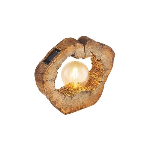 9007371537518 - LED Solarleuchte Baumscheibe Holzoptik L 305 cm 9007371537518 - LED Solarleuchte Baumscheibe Holzoptik L 305 cm