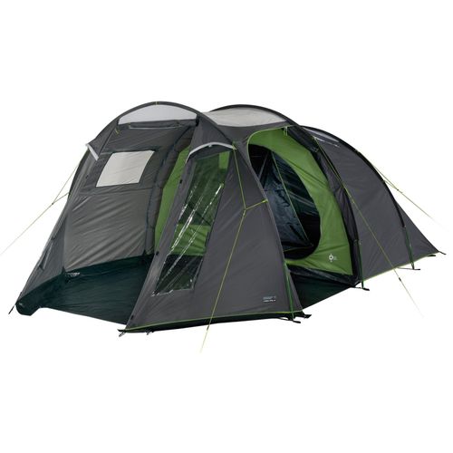 4001690102445 - Tunnelzelt HIGH PEAK Ancona 40 Zelte Gr B H L 250 cm x 190 cm x 435 cm bunt (dunkelgrau grün) Familienzelte