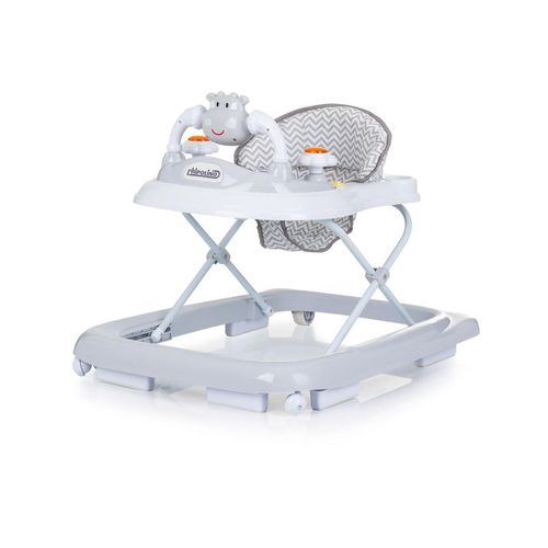 3800931055943 - Lauflernhilfe Little Cow Räder Stopper Höhenverstellbar Musik Licht grau