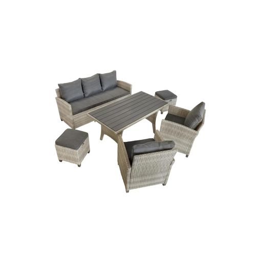 4021472494889 - bellavista - Home & Garden® Dining Lounge Prato II - grau melliert 4021472494889 - bellavista - Home & Garden® Dining Lounge Prato II - grau melliert