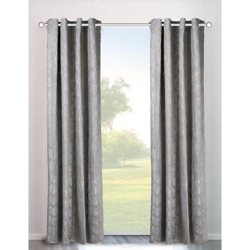 6973124814997 - Vorhang MY HOME Velvet Foil Gardinen Gr 145 cm Ösen 140 cm grau Landhaus Gardinen Gardine Samt 6973124814997 - Vorhang MY HOME Velvet Foil Gardinen Gr 145 cm Ösen 140 cm grau Landhaus Gardinen Gardine Samt