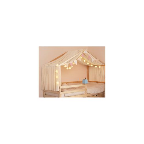 4058166267283 - HOME DELUXE Zweiteiliger Kinderbett Vorhang VELO Creme - versch Ausführungen 4058166267283 - HOME DELUXE Zweiteiliger Kinderbett Vorhang VELO Creme - versch Ausführungen