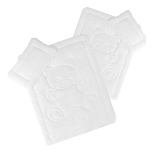 4255636620627 - NYVI Kinderbetten Set Junior Plus 4-teilig - Kinderbettdecke 100x135 cm und Kopfkissen 40x60 cm