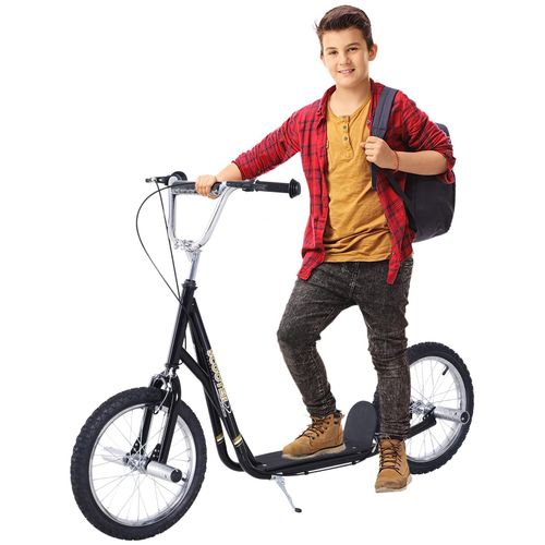 4251774914628 - Kinderroller Mit Handbremse extra dicker Luftbereifung Höhenverstellbarer Lenker 143 x 58 x 92-100 cm (LxBxH) Tretroller Cityroller Kinderroller Stadtroller 4251774914628 - Kinderroller Mit Handbremse extra dicker Luftbereifung Höhenverstellbarer Lenker 143 x 58 x 92-100 cm (LxBxH) Tretroller Cityroller Kinderroller Stadtroller