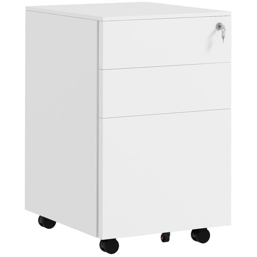 4255633541758 - Rollcontainer Aktenschrank mit 3 Schubladen Büroschrank mit Schloss Druckschrank Unterschrank mit Hängeregistratur Bürocontainer im A4-Format 4255633541758 - Rollcontainer Aktenschrank mit 3 Schubladen Büroschrank mit Schloss Druckschrank Unterschrank mit Hängeregistratur Bürocontainer im A4-Format