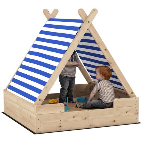 4255826858731 - AIYAPLAY Sandkasten Tannenholz Polyester
