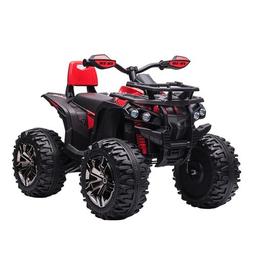4255633537225 - Homcom - Elektro Quad für Kinder 12V Kinder Quad mit Vorwärts- Rückwärtsfunktion USB-Anschluss MP3-Musikplayer Kinderfahrzeug mit Scheinwerfer 4255633537225 - Homcom - Elektro Quad für Kinder 12V Kinder Quad mit Vorwärts- Rückwärtsfunktion USB-Anschluss MP3-Musikplayer Kinderfahrzeug mit Scheinwerfer