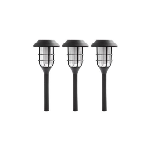 4048194073840 - Nino Lightning LED-Solar-Sockelleuchte Fano schwarz 3er-Set 4048194073840 - Nino Lightning LED-Solar-Sockelleuchte Fano schwarz 3er-Set