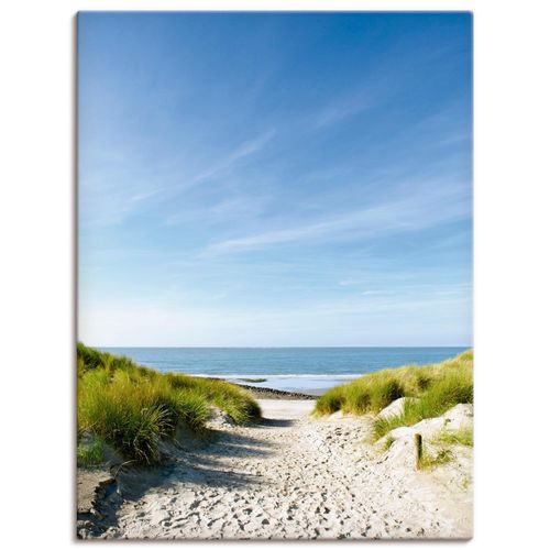 4055327242707 - Wandbild ARTLAND Strand mit Sanddünen und Weg zur See Bilder Gr B H 60 cm x 80 cm Leinwandbild Strand Hochformat 1 St beige (naturfarben) Bild Poster Bilder als Alubild Leinwandbild Wandaufkleber oder in versch Größen 4055327242707 - Wandbild ARTLAND Strand mit Sanddünen und Weg zur See Bilder Gr B H 60 cm x 80 cm Leinwandbild Strand Hochformat 1 St beige (naturfarben) Bild Poster Bilder als Alubild Leinwandbild Wandaufkleber oder in versch Größen