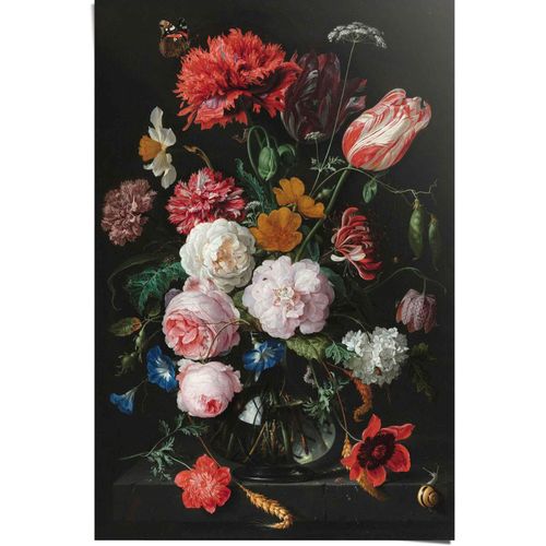8714597557015 - Poster REINDERS Poster Stillleben mit Blumenvase Jan Davidsz de Heem Bilder Gr B H 61 cm x 915 cm Vasen 1 St bunt (mehrfarbig) Poster 8714597557015 - Poster REINDERS Poster Stillleben mit Blumenvase Jan Davidsz de Heem Bilder Gr B H 61 cm x 915 cm Vasen 1 St bunt (mehrfarbig) Poster