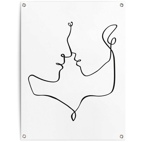 8714597628302 - Poster REINDERS Gesichte schwarz (farbe bild(er) schwarz weiß) B60cm H80cm T01cm Leinwand Bilder 8714597628302 - Poster REINDERS Gesichte schwarz (farbe bild(er) schwarz weiß) B60cm H80cm T01cm Leinwand Bilder