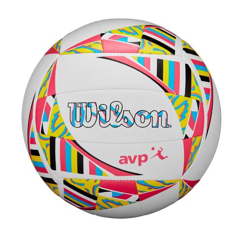 0097512815406 - Volleybälle AVP MOVEMENT White Pink Yellow