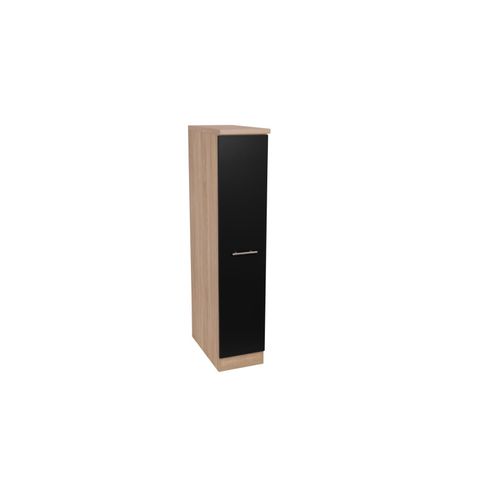 4262421977729 - Auszugschrank ca 30 cm mit Arbeitsplattenabdeckung - versch Ausführungen -schwarz 4262421977729 - Auszugschrank ca 30 cm mit Arbeitsplattenabdeckung - versch Ausführungen -schwarz