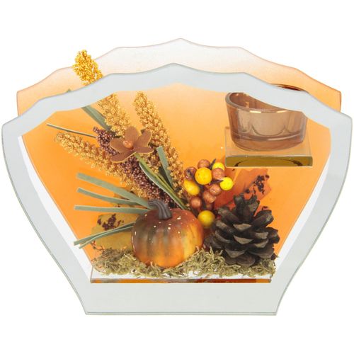 4019844756444 - Dekoobjekt IGEA Mit Teelichtkerze Dekofiguren Gr B H 20 cm x 15 cm orange Weitere Weihnachtsdeko Kunstblumen Kerzenständer 4019844756444 - Dekoobjekt IGEA Mit Teelichtkerze Dekofiguren Gr B H 20 cm x 15 cm orange Weitere Weihnachtsdeko Kunstblumen Kerzenständer