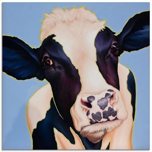 4055327173537 - Glasbild ARTLAND Kuh Trudi Bilder Gr B H 50 cm x 50 cm Glasbild Haustiere quadratisch 1 St blau Bild Glasbild Glasbilder Bilder in verschiedenen Größen 4055327173537 - Glasbild ARTLAND Kuh Trudi Bilder Gr B H 50 cm x 50 cm Glasbild Haustiere quadratisch 1 St blau Bild Glasbild Glasbilder Bilder in verschiedenen Größen