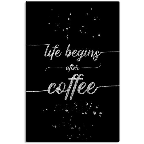 4059745813969 - Wandbild ARTLAND Leben beginnt nach dem Kaffee Bilder Gr B H 60 cm x 90 cm Leinwandbild Sprüche & Texte 1 St schwarz Bild Kunstdruck Metallbild Metallbilder Bilder als Alubild Leinwandbild Wandaufkleber oder Poster in versch Größen 4059745813969 - Wandbild ARTLAND Leben beginnt nach dem Kaffee Bilder Gr B H 60 cm x 90 cm Leinwandbild Sprüche & Texte 1 St schwarz Bild Kunstdruck Metallbild Metallbilder Bilder als Alubild Leinwandbild Wandaufkleber oder Poster in versch Größen