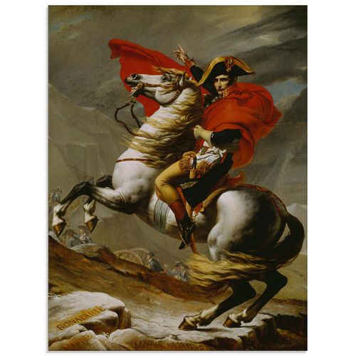 4058661223340 - Glasbild ARTLAND Napoleon bei der Überquerung Alpen Bilder Gr B H 45 cm x 60 cm Glasbild Menschen Hochformat 1 St braun Bild Glasbild Glasbilder Bilder in verschiedenen Größen 4058661223340 - Glasbild ARTLAND Napoleon bei der Überquerung Alpen Bilder Gr B H 45 cm x 60 cm Glasbild Menschen Hochformat 1 St braun Bild Glasbild Glasbilder Bilder in verschiedenen Größen
