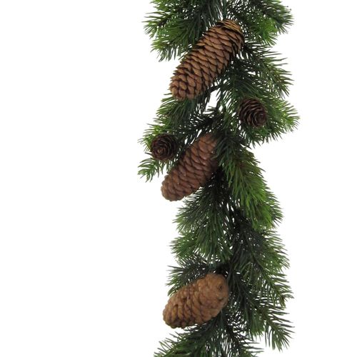 4003529100387 - Winterliche Kunstpflanze CREATIV DECO Weihnachtsdeko Weihnachtsgirlande Kunstpflanzen Gr L 180 cm grün Weihnachtsgirlande Adventskränze Girlanden Girlande mit Zapfen Länge 180 cm 4003529100387 - Winterliche Kunstpflanze CREATIV DECO Weihnachtsdeko Weihnachtsgirlande Kunstpflanzen Gr L 180 cm grün Weihnachtsgirlande Adventskränze Girlanden Girlande mit Zapfen Länge 180 cm