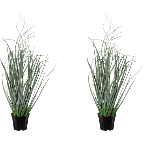 4064118970606 - Winterliche Kunstpflanze CREATIV GREEN Weihnachtsdeko grün H42cm Ø16cm Kunststoff Kunstpflanzen mit geeister Optik im 2er-Set 4064118970606 - Winterliche Kunstpflanze CREATIV GREEN Weihnachtsdeko grün H42cm Ø16cm Kunststoff Kunstpflanzen mit geeister Optik im 2er-Set