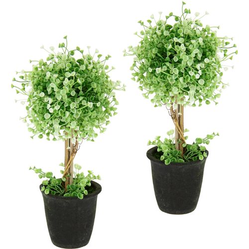 4019844765248 - Kunstbaum IGEA Buchskugelbaum Kunstpflanzen Gr B H 16 cm x 30 cm 2 St grün Kunstbaum Kunst-Bäume Kunstpflanzen im Kunststofftopf 2er Set 4019844765248 - Kunstbaum IGEA Buchskugelbaum Kunstpflanzen Gr B H 16 cm x 30 cm 2 St grün Kunstbaum Kunst-Bäume Kunstpflanzen im Kunststofftopf 2er Set