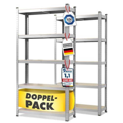 4066088893367 - karatcommercial Schwerlastregal Lakota Traglast bis 1250 kg Individuell einsetzbar Verzinkt 4066088893367 - karatcommercial Schwerlastregal Lakota Traglast bis 1250 kg Individuell einsetzbar Verzinkt