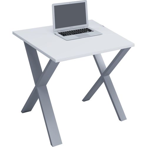 4051814379239 - Holz Schreibtisch H 76 x B 80 x T 80 cm Computertisch schlicht Füße aus hochwertigem Metall Arbeitstisch Büromöbel - Lona X 4051814379239 - Holz Schreibtisch H 76 x B 80 x T 80 cm Computertisch schlicht Füße aus hochwertigem Metall Arbeitstisch Büromöbel - Lona X