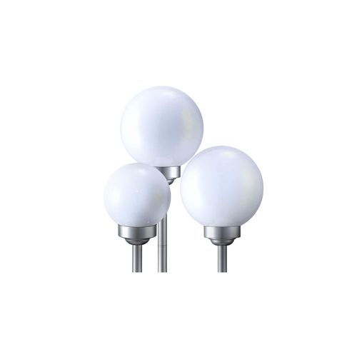4260462316804 - Etc-shop - 3er Set led Solar Steck Deko Leuchte Kugeln IP44 Lampe weiß 8hrs Outdoor 4260462316804 - Etc-shop - 3er Set led Solar Steck Deko Leuchte Kugeln IP44 Lampe weiß 8hrs Outdoor