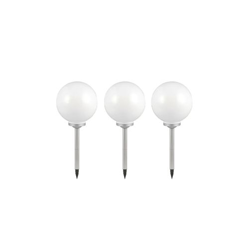 4059157040601 - Etc-shop - 3er-Set led Solar Außen Garten Leuchten Kugel Lampen Wiese Rasen Beleuchtung