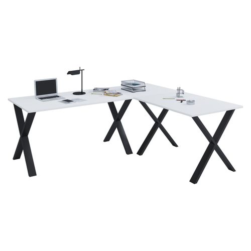 4051814398667 - Holz Schreibtisch Eckschreibtisch schlicht 160x130 L Form links oder rechts Arbeitstisch Platte 50 cm tief Computertisch Büromöbel - Lona X 4051814398667 - Holz Schreibtisch Eckschreibtisch schlicht 160x130 L Form links oder rechts Arbeitstisch Platte 50 cm tief Computertisch Büromöbel - Lona X