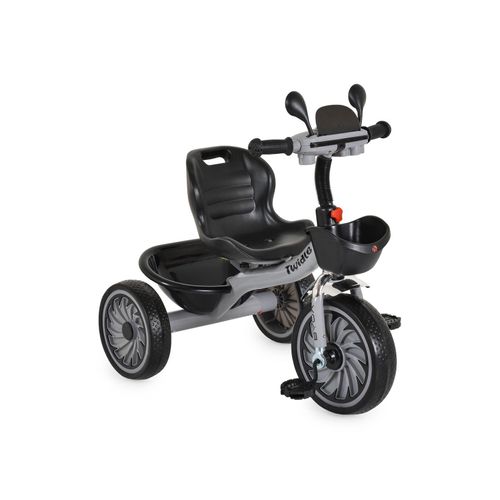 3800146231743 - Byox Dreirad Twidle Körbe Musikfunktion Lichter EVA-Reifen verstellbarer Sitz grau