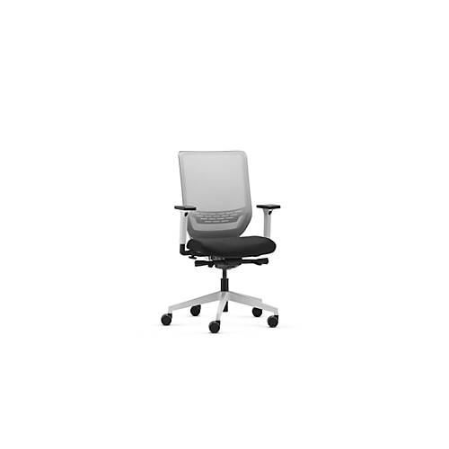 4260749141044 - Bürostuhl to-sync work mesh pro white mit Armlehnen Synchronmechanik Flachsitz Netzrücken weiß schwarz 4260749141044 - Bürostuhl to-sync work mesh pro white mit Armlehnen Synchronmechanik Flachsitz Netzrücken weiß schwarz