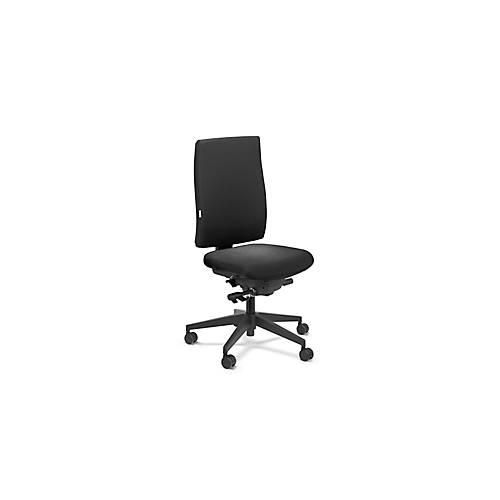 4063511001443 - Bürostuhl CETO CT2350 Kunstleder ohne Armlehnen Punktsynchronmechanik Muldensitz schwarz