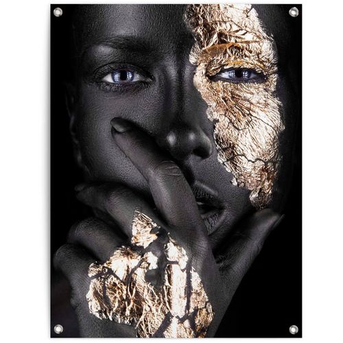 8714597628289 - Poster REINDERS Goldene Hand gold (farbe bild(er) goldfarben) B60cm H80cm T01cm Leinwand Bilder