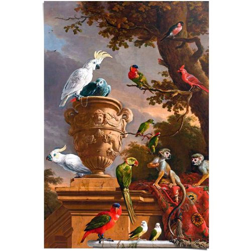 8714597614244 - Poster REINDERS De Menagerie - Melchior dHondecoeter bunt (farbe bild(er) bunt) B61cm H915cm T01cm Papier Bilder