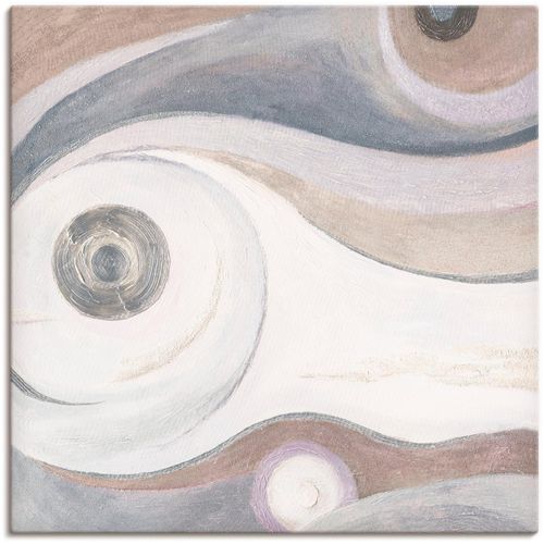 4055327290470 - Wandbild ARTLAND Sand-Pastell II - Abstrakt Bilder Gr B H 40 cm x 40 cm Leinwandbild Muster 1 St beige (naturfarben) Bild Poster Bilder als Alubild Leinwandbild Wandaufkleber oder in versch Größen