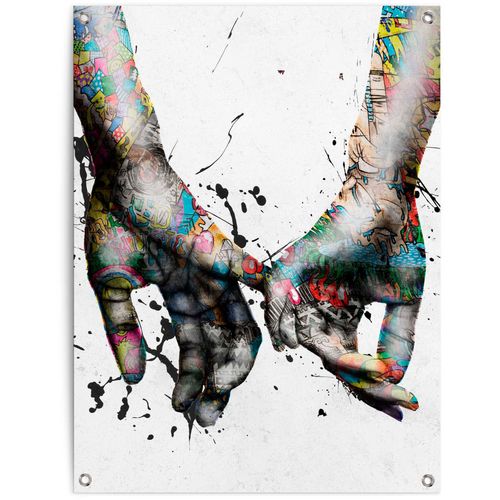 8714597628357 - Poster REINDERS Liebe bunt (farbe bild(er) bunt) B60cm H80cm T01cm Leinwand Bilder