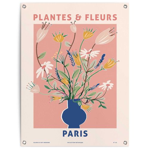 8714597638240 - Poster REINDERS Blumen bunt (farbe bild(er) bunt) B60cm H80cm T01cm Leinwand Bilder Outdoor für Garten oder Balkon 8714597638240 - Poster REINDERS Blumen bunt (farbe bild(er) bunt) B60cm H80cm T01cm Leinwand Bilder Outdoor für Garten oder Balkon