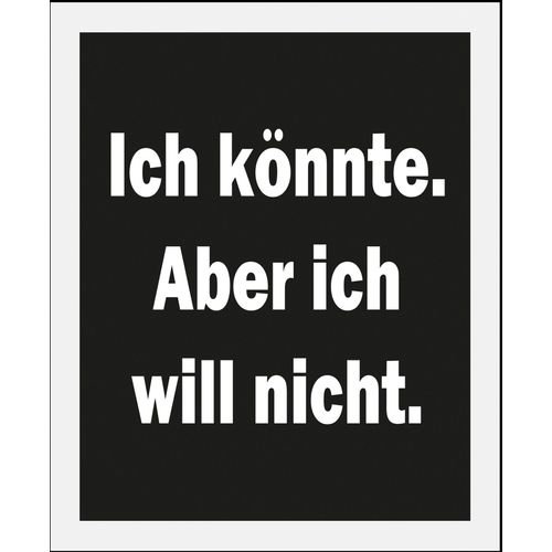 4067437346565 - Bild QUEENCE Ich Könnte schwarz (farbe rahmen schwarz farbe bild(er) schwarz) B50cm H70cm Acrylglas Papier Holz Bilder gerahmt 4067437346565 - Bild QUEENCE Ich Könnte schwarz (farbe rahmen schwarz farbe bild(er) schwarz) B50cm H70cm Acrylglas Papier Holz Bilder gerahmt