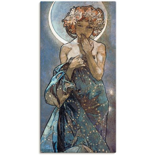 4062144337257 - Wandbild ARTLAND Sterne Der Mond 1902 Bilder Gr B H 50 cm x 100 cm Leinwandbild Frau 1 St blau Bild Poster Bilder als Alubild Leinwandbild Wandaufkleber oder in versch Größen 4062144337257 - Wandbild ARTLAND Sterne Der Mond 1902 Bilder Gr B H 50 cm x 100 cm Leinwandbild Frau 1 St blau Bild Poster Bilder als Alubild Leinwandbild Wandaufkleber oder in versch Größen