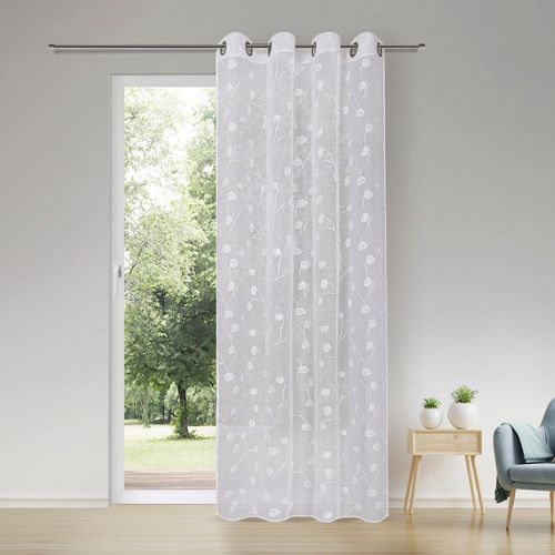 4007863690986 - Gardine Penina Gr 1 weiß B140cm H245cm Wirkware Polyester Gardinen SB-Ösenschal Penina 4007863690986 - Gardine Penina Gr 1 weiß B140cm H245cm Wirkware Polyester Gardinen SB-Ösenschal Penina